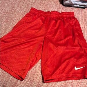 Nike Men's Red Athletic Shorts